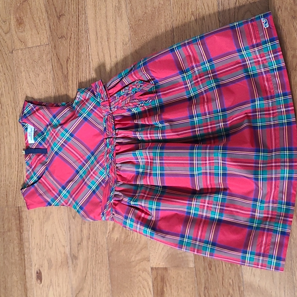 Vineyard Vines tartan Christmas holiday dress